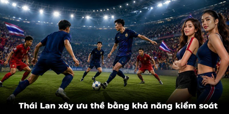 Thái Lan xây ưu thế bằng khả năng kiểm soát